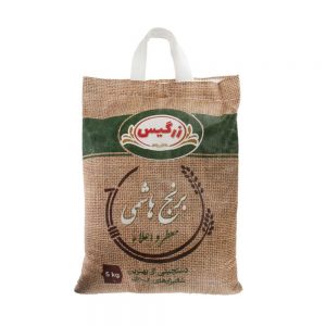 برنج ایرانی هاشمی 5 کیلویی زرگیس