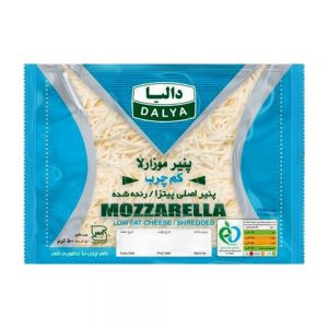 پنیر موزارلا کم چرب رنده شده 500 گرمی دالیا